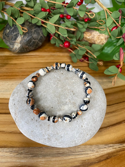 Granite Stone w/No Charm, Healing Bracelet.