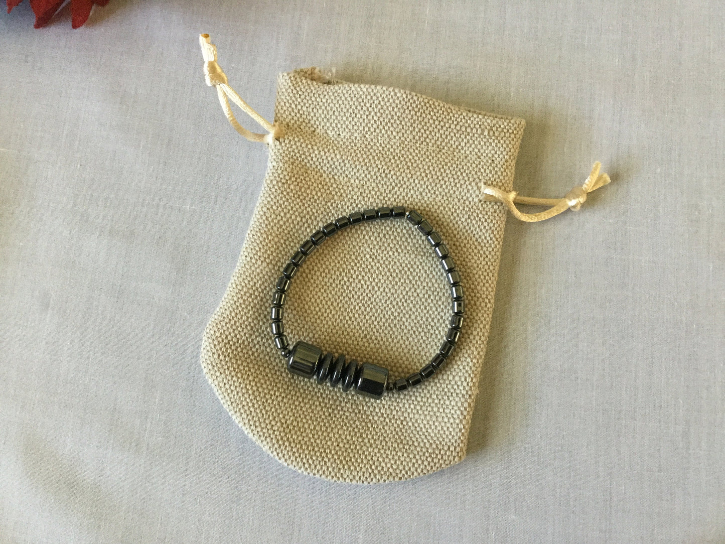 Black Hematite Protection Bracelet.