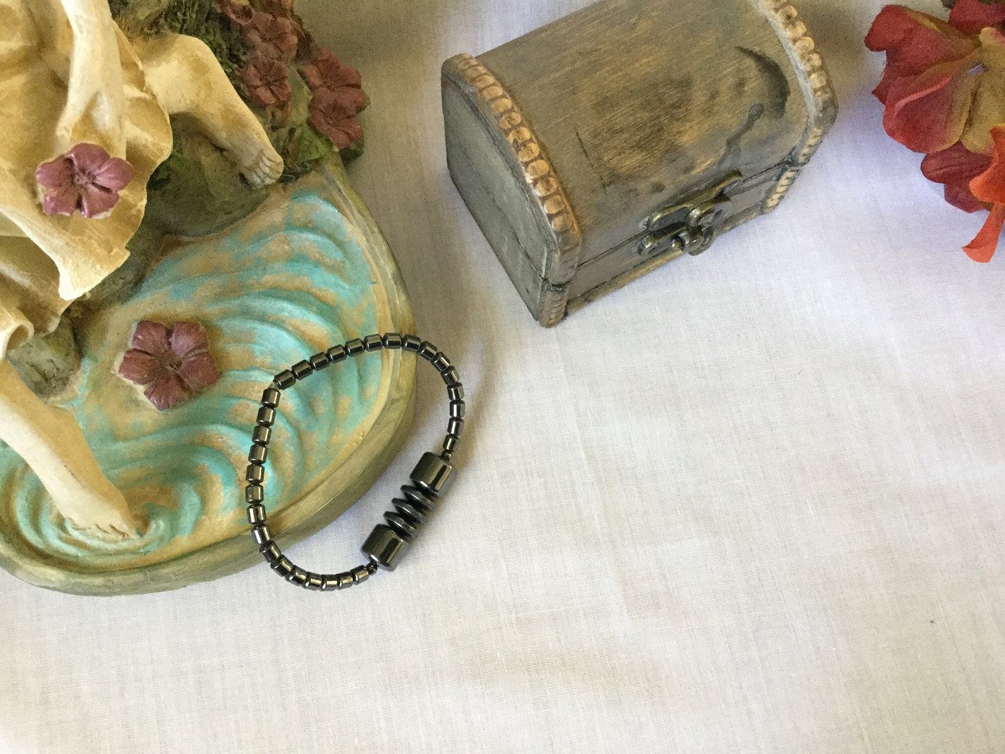 Black Hematite Protection Bracelet.