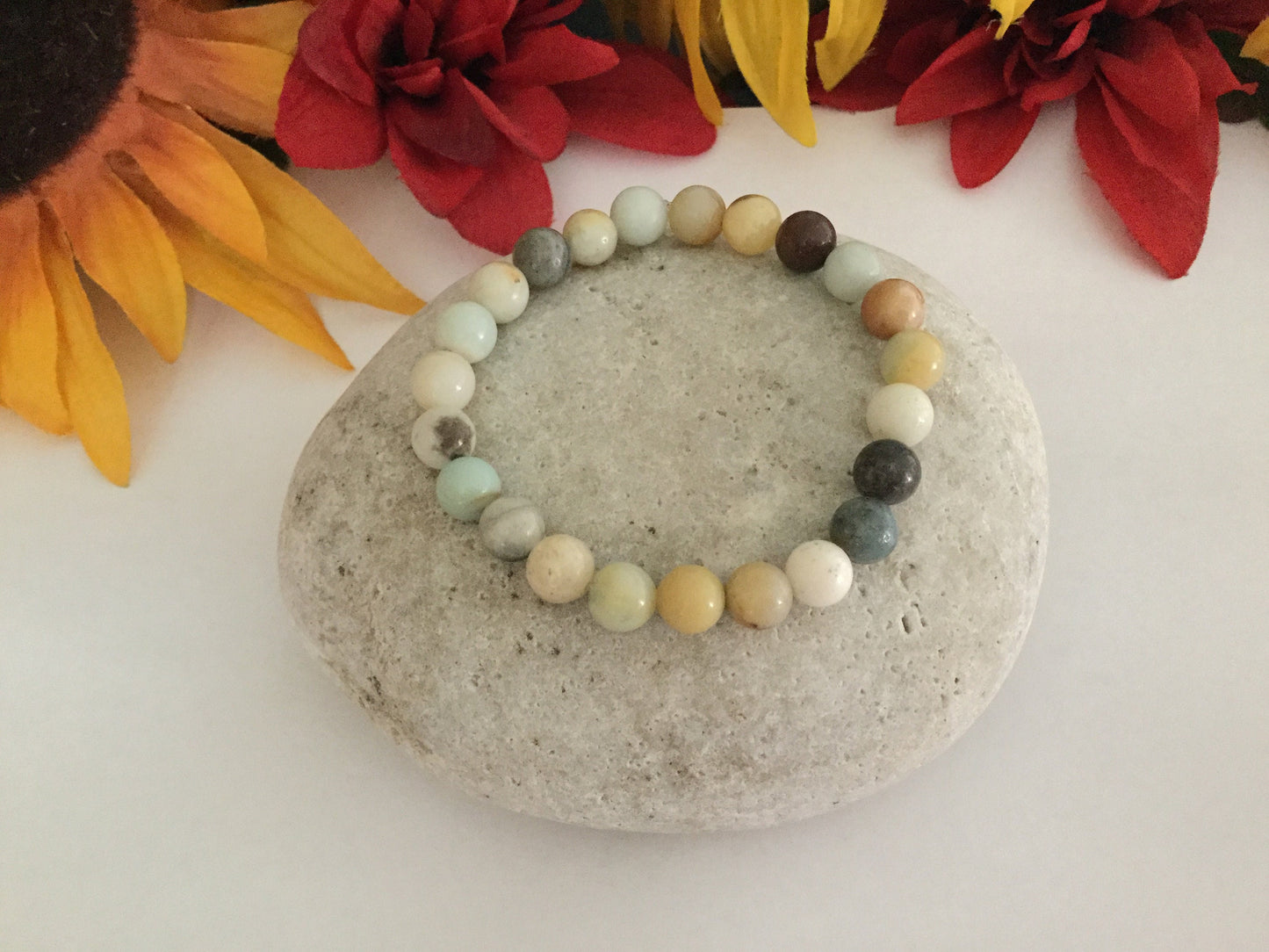 Amazonite Stones, Healing Bracelet.