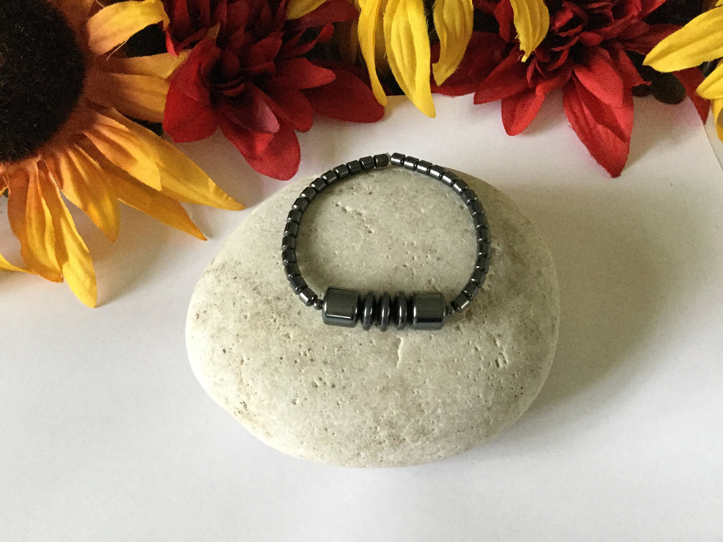 Black Hematite Protection Bracelet.