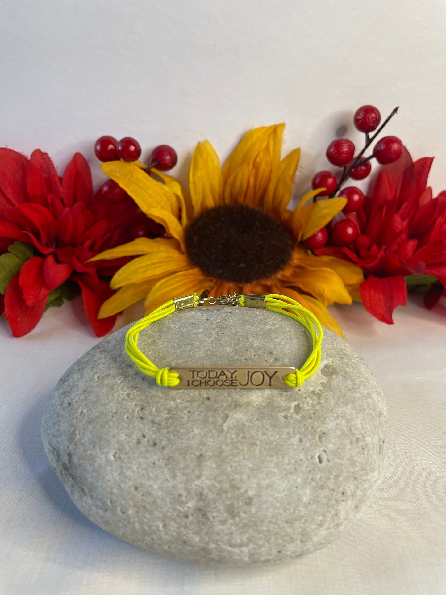 Today I Choose Joy, Antique Metal Inspirational Quoted Bracelet.