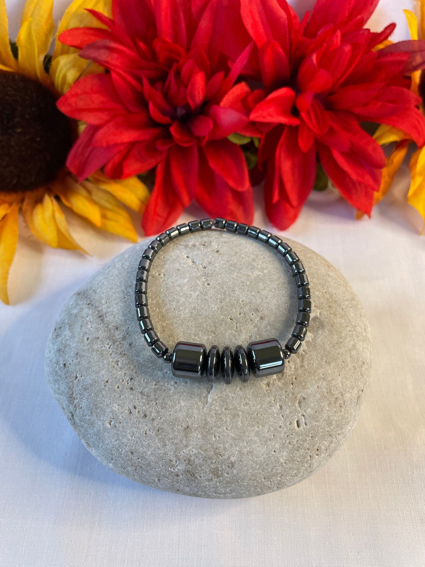 Black Hematite Protection Bracelet.