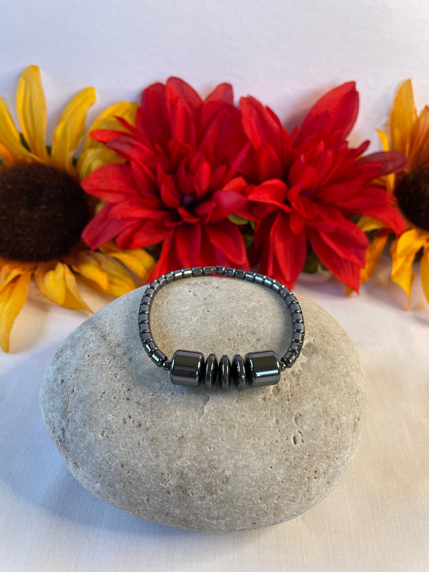 Black Hematite Protection Bracelet.