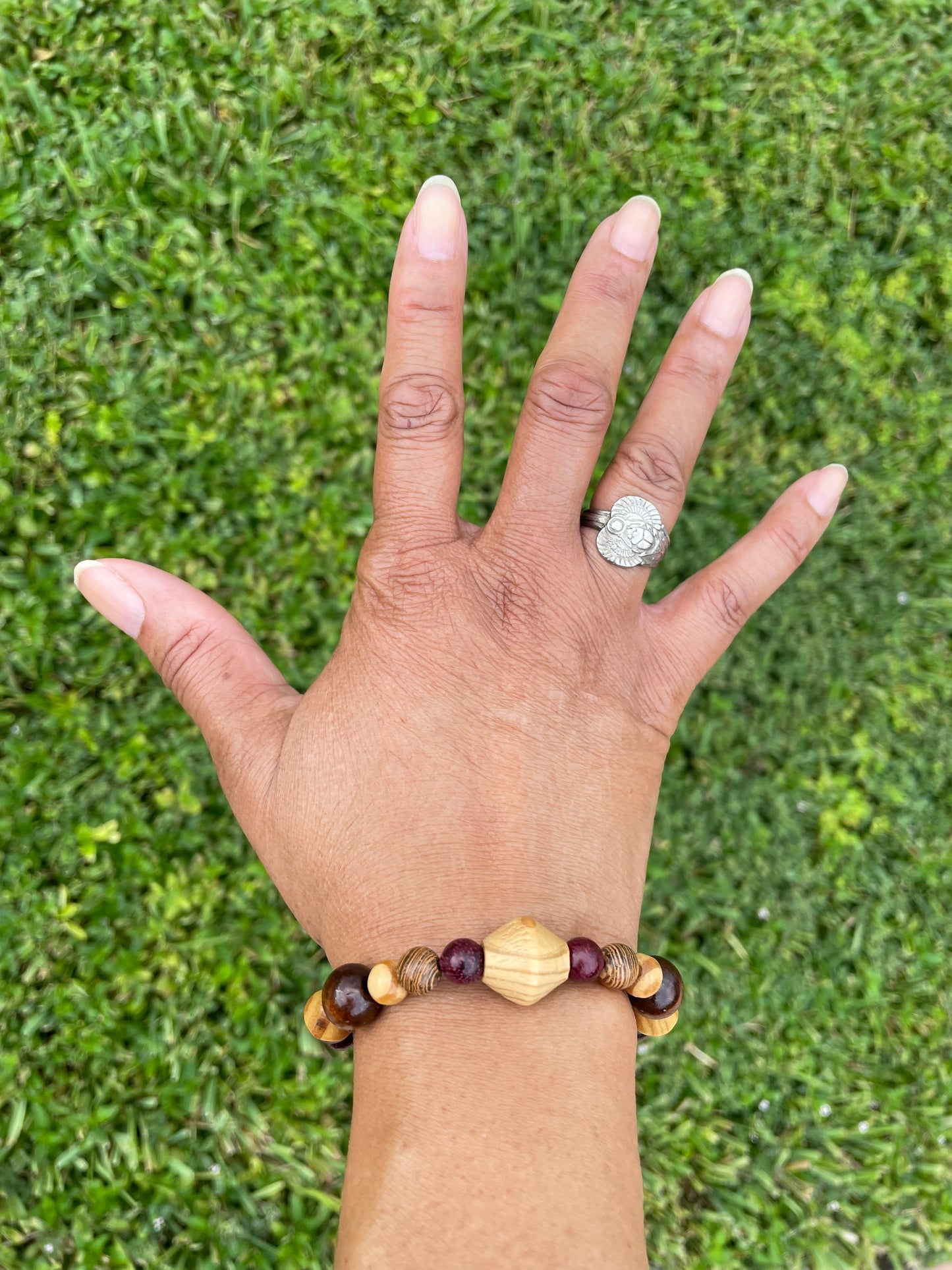 Natural Wood, Healing Bracelet.