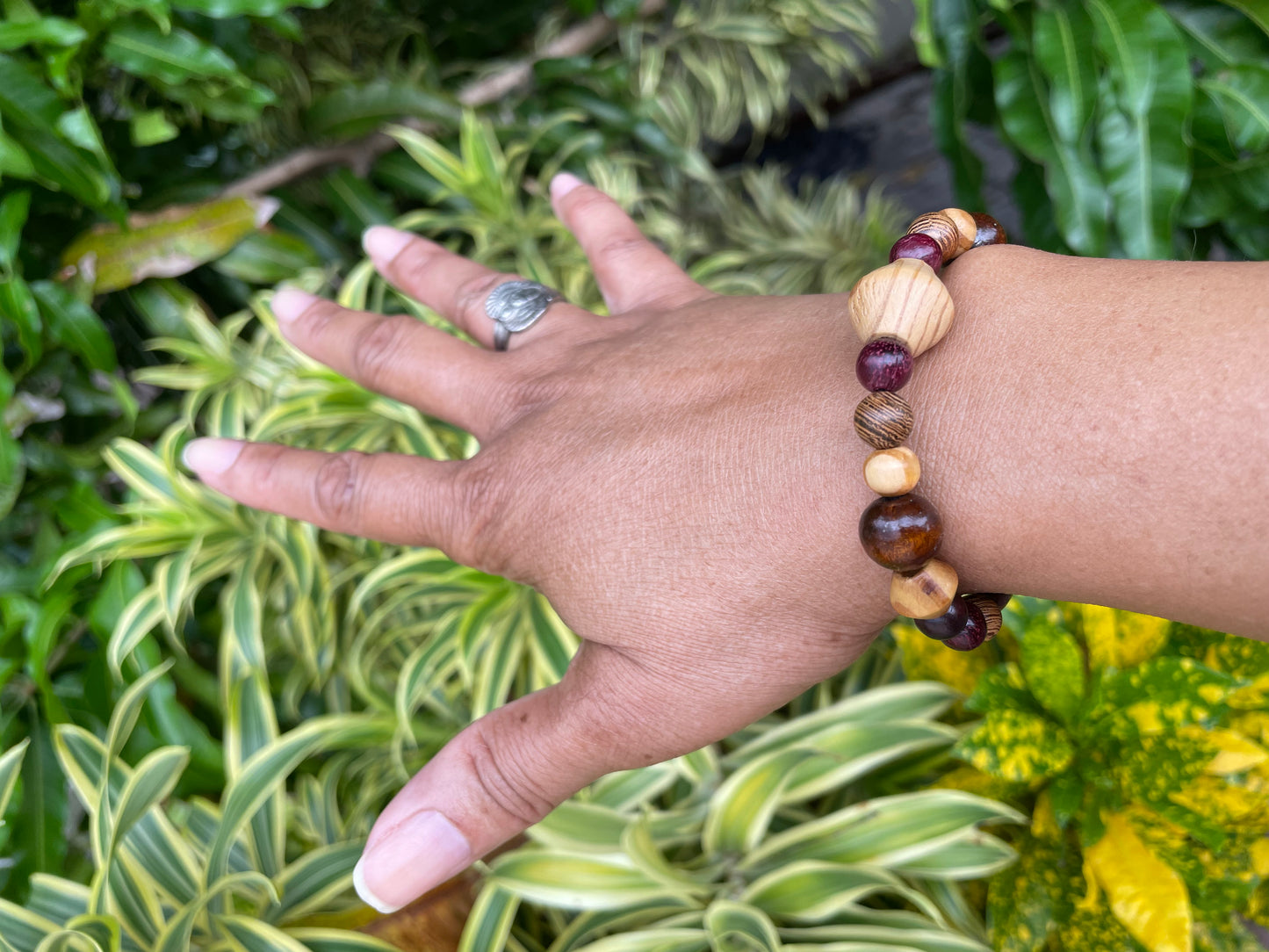 Natural Wood, Healing Bracelet.