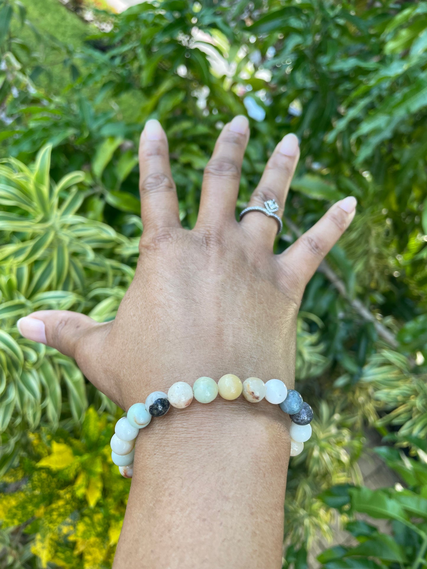 Amazonite Stones, Healing Bracelet.