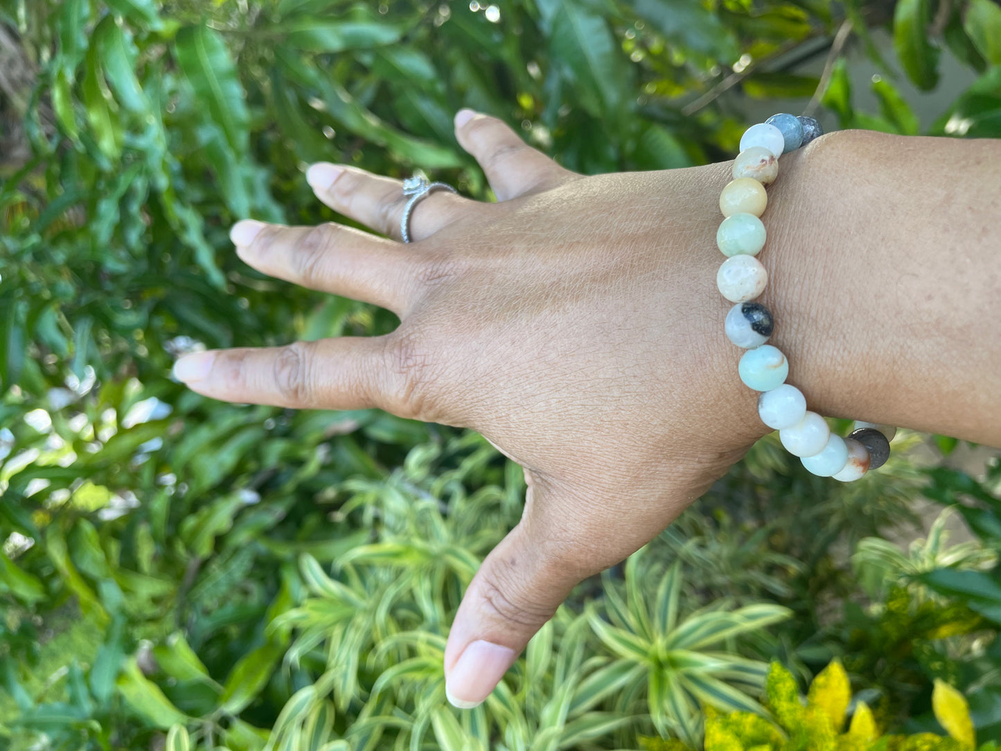 Amazonite Stones, Healing Bracelet.