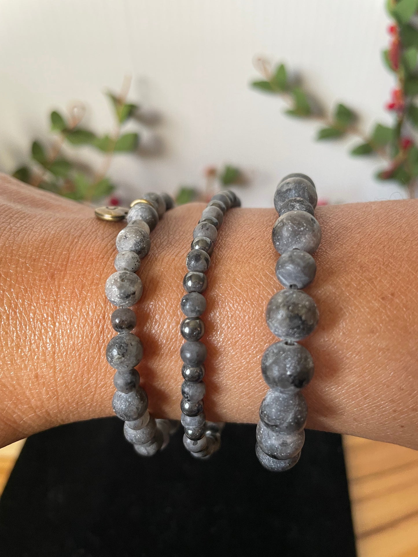 Labradorite Stones, Healing Bracelet.