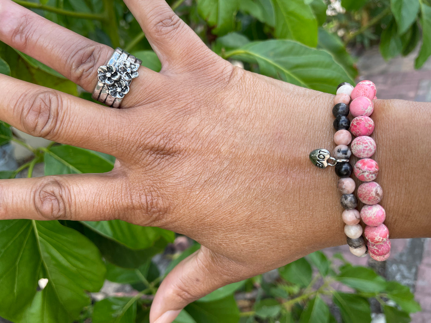 Jasper Imperial Stones, Healing Bracelet.