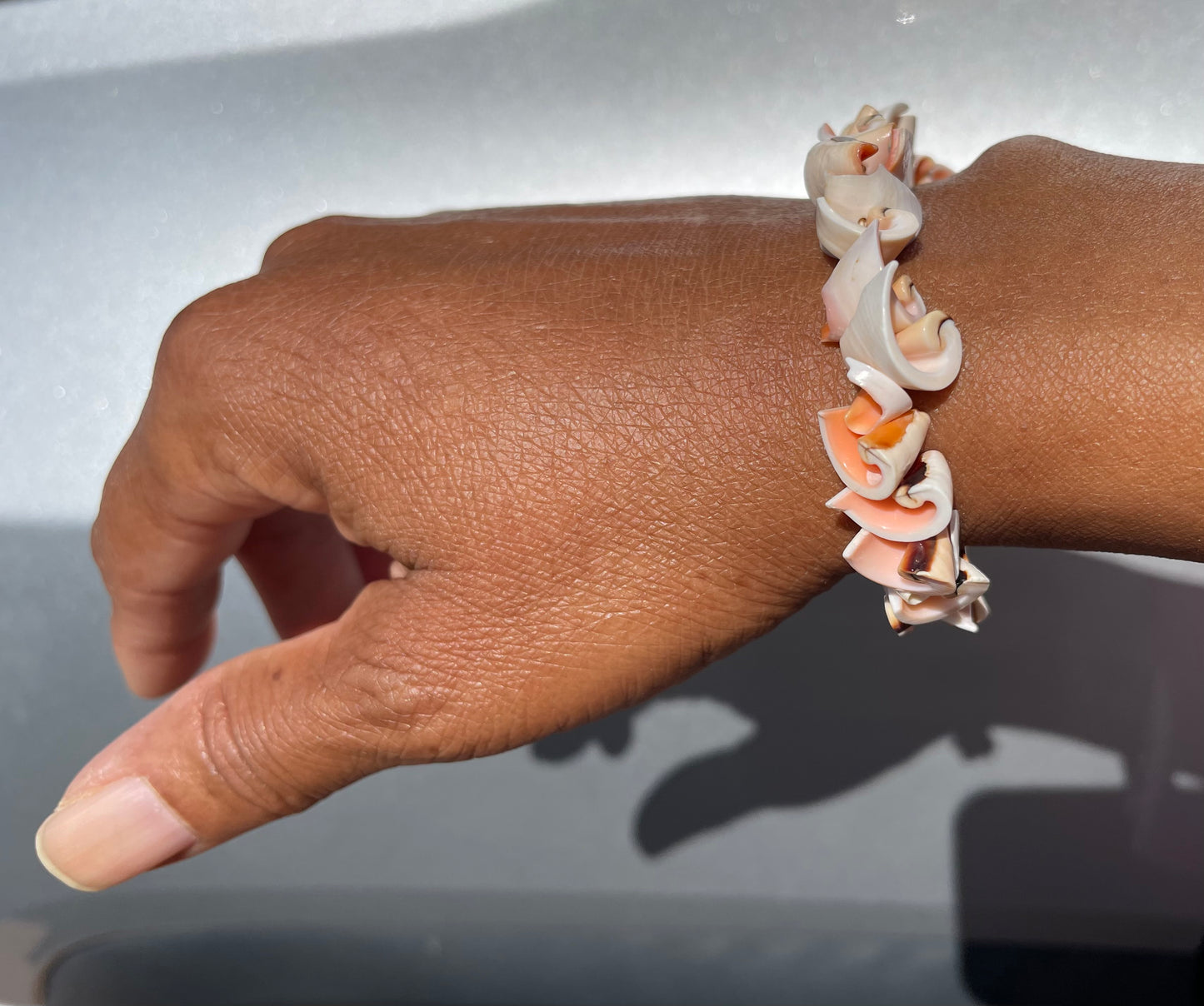 Shell “Natural “ Healing Bracelet.