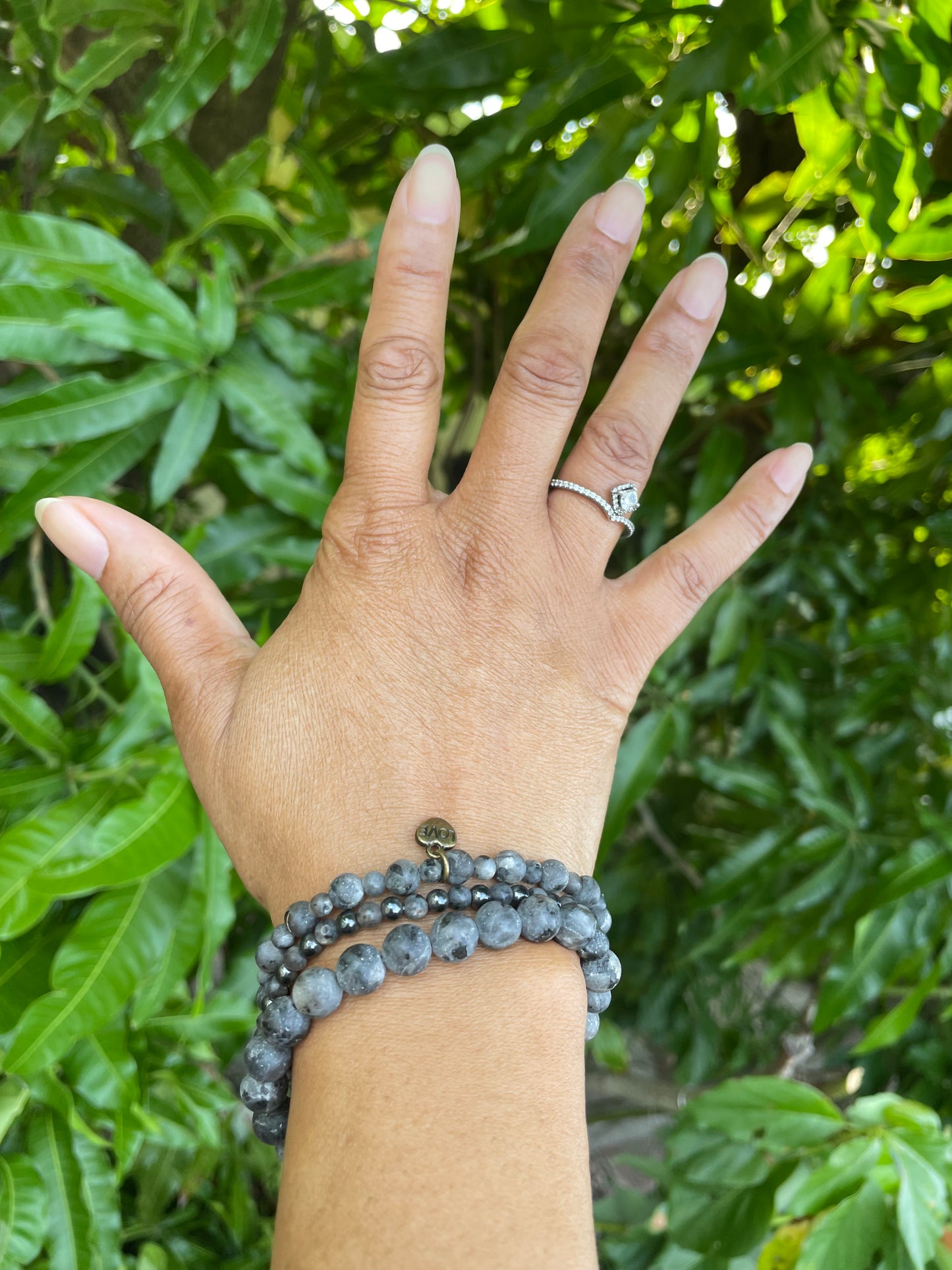 Labradorite Stones, Healing Bracelet.