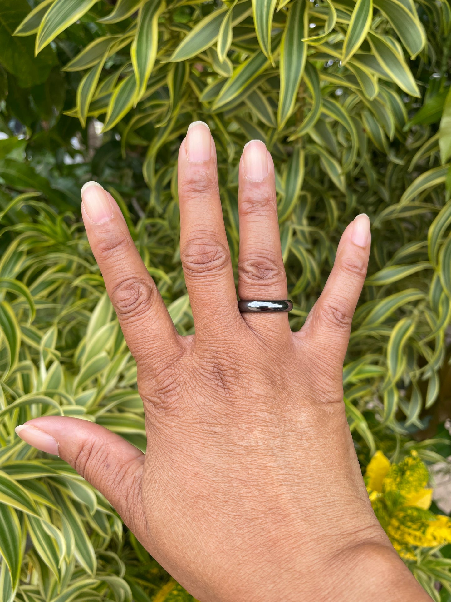 Hematite Non-Magnetic Ring, Healing Ring.