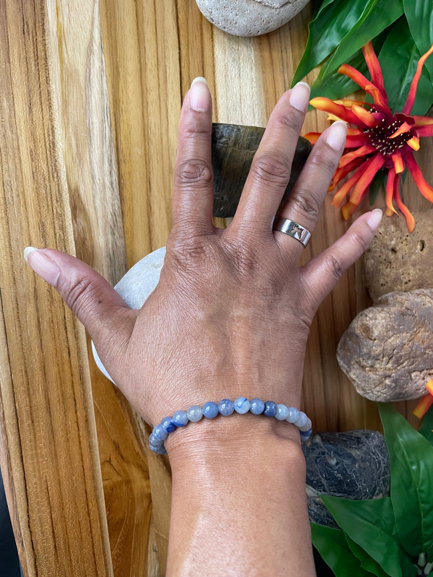 Blue Aventurine, Healing Bracelet.