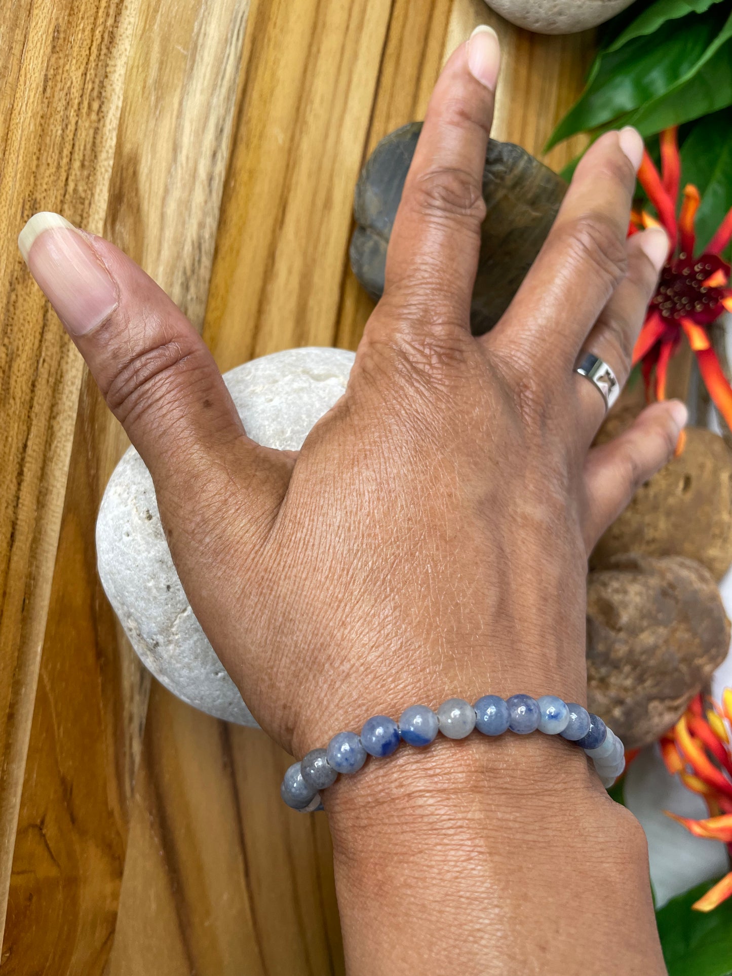 Blue Aventurine, Healing Bracelet.