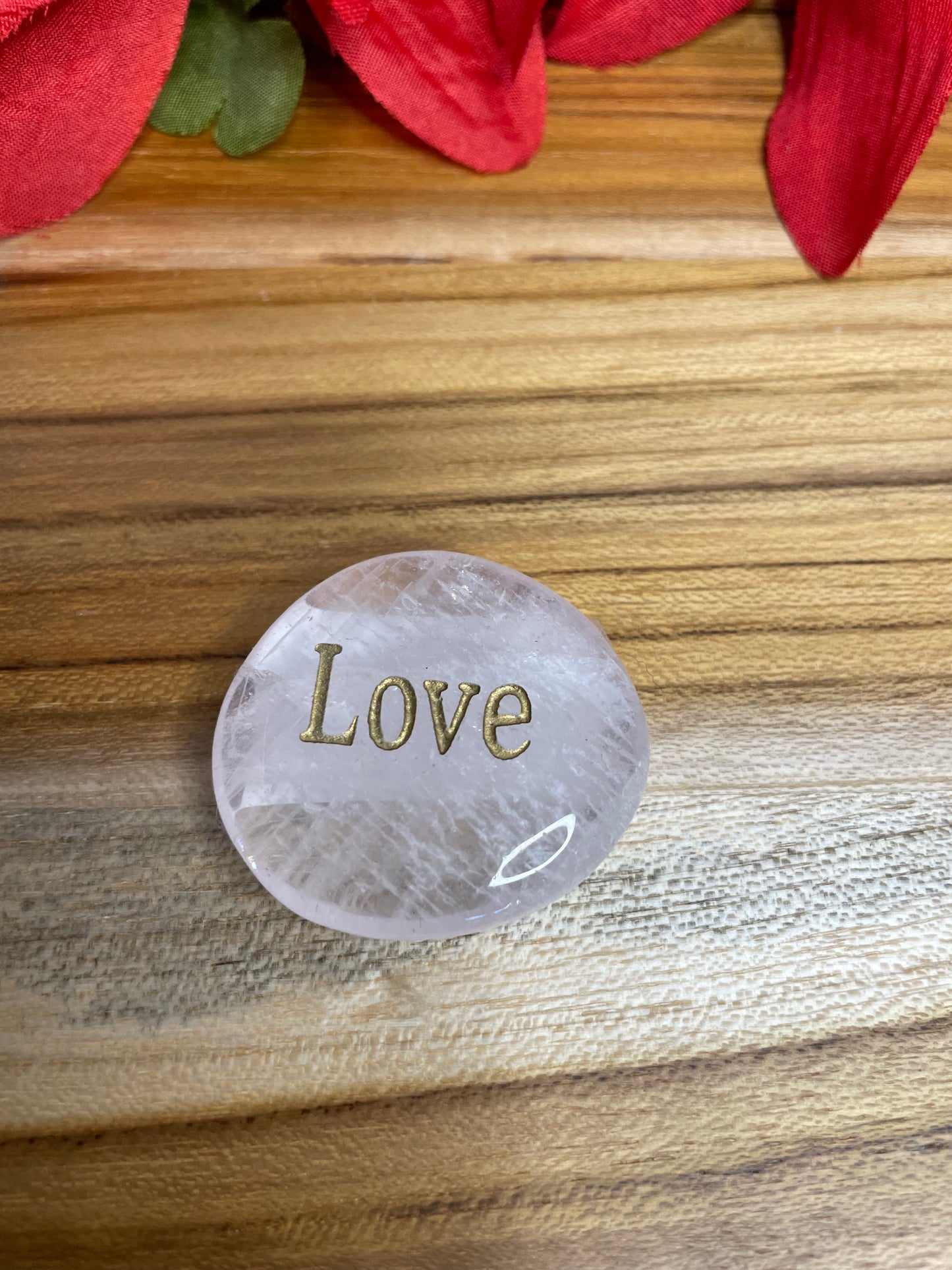 Smooth Palm Crystal, Healing Stones.