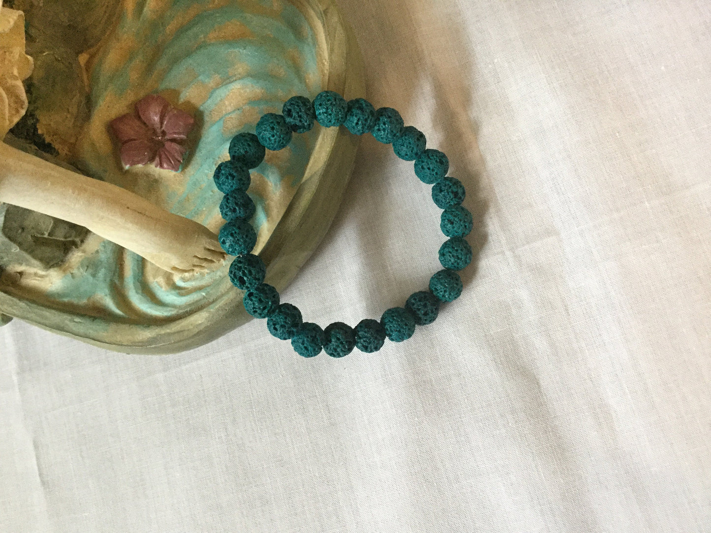 Lava, Jade Lava Stone, Healing Bracelet.