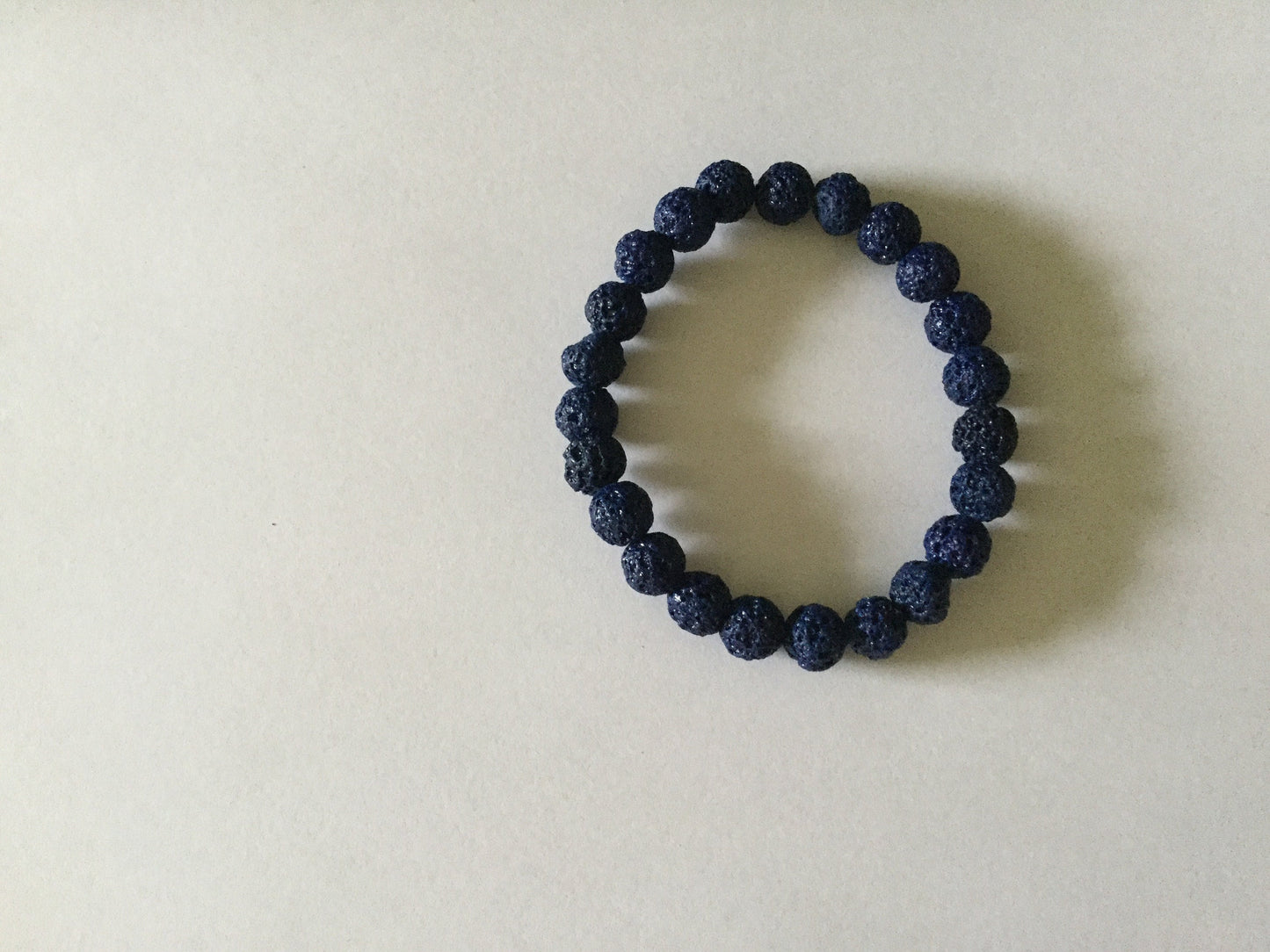 Lava, Blue Lava Stone, Healing Bracelet.