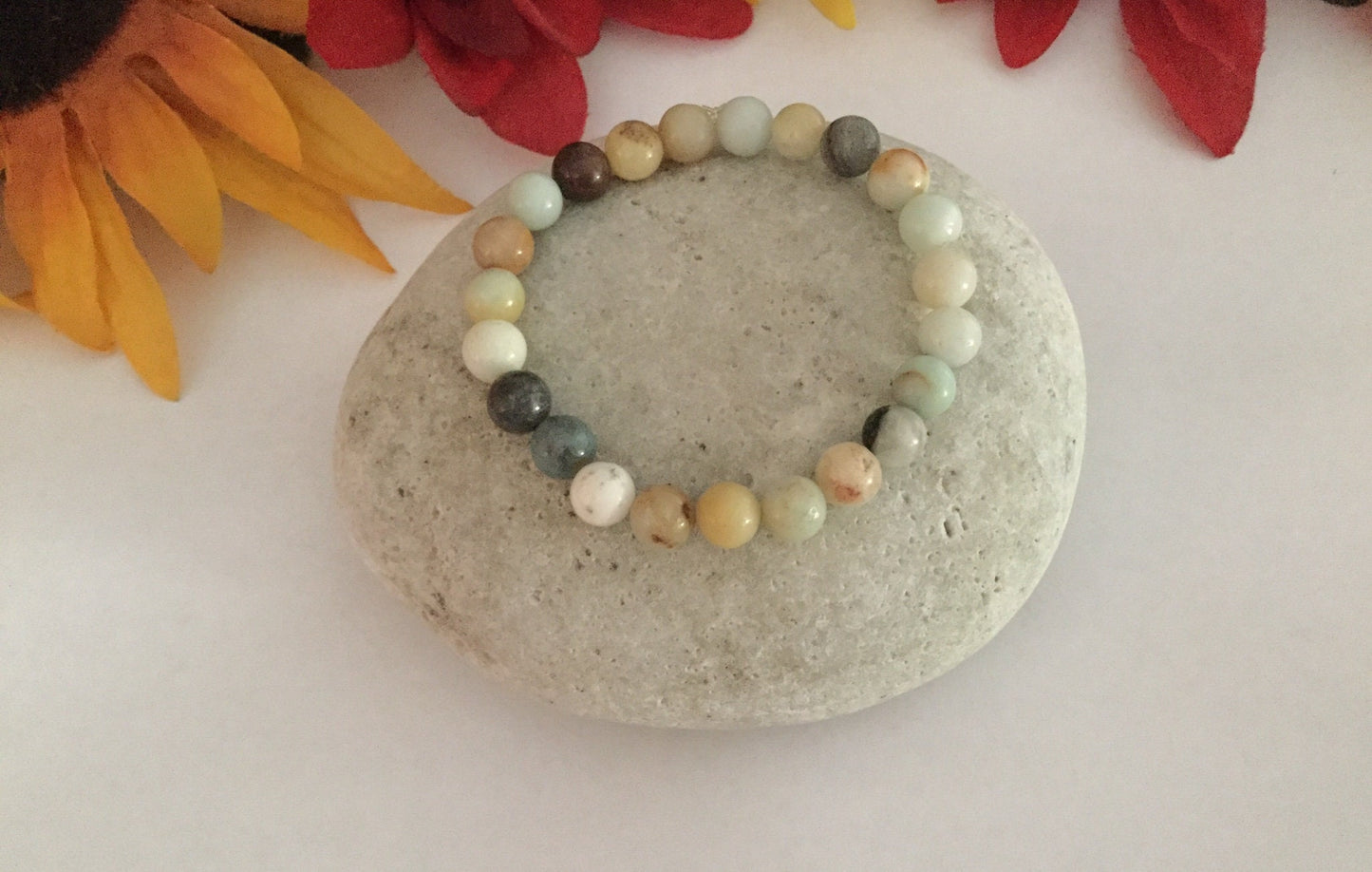 Amazonite Stones, Healing Bracelet.