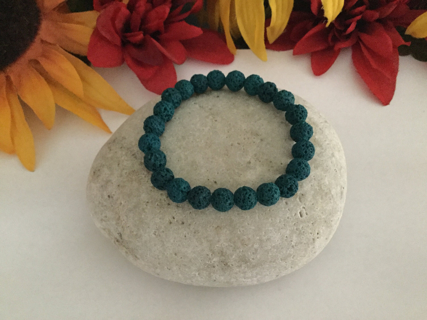 Lava, Jade Lava Stone, Healing Bracelet.