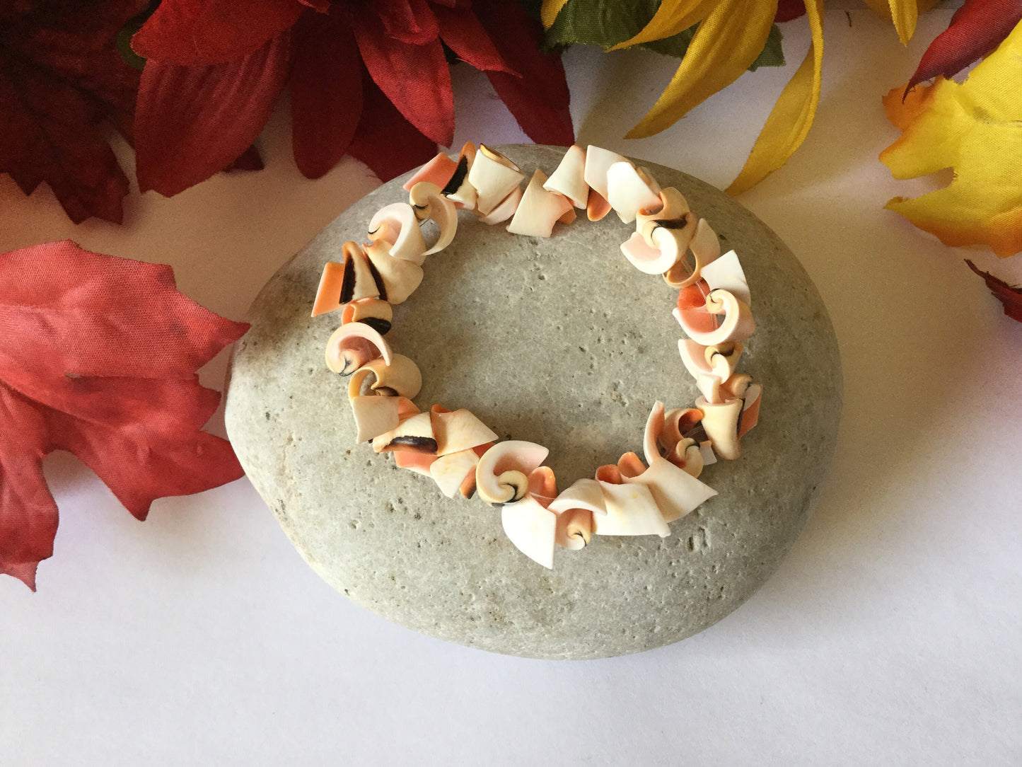 Shell “Natural “ Healing Bracelet.