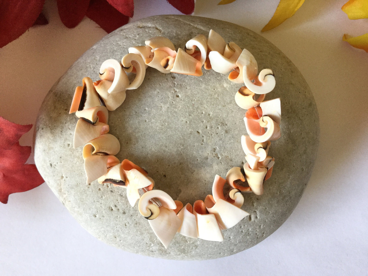 Shell “Natural “ Healing Bracelet.