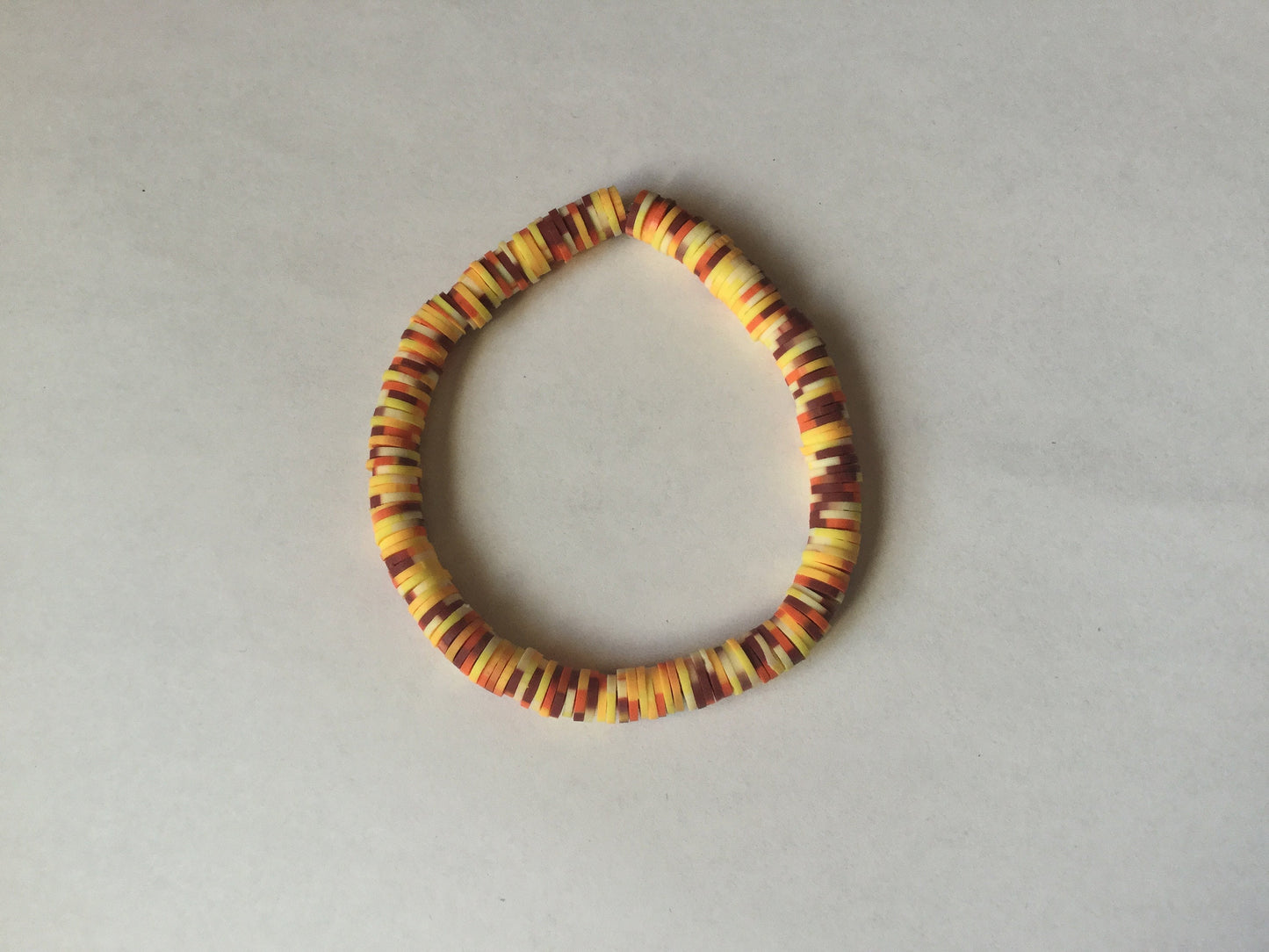 Clay, Yellow Multi Colors,  Healing Bracelet.