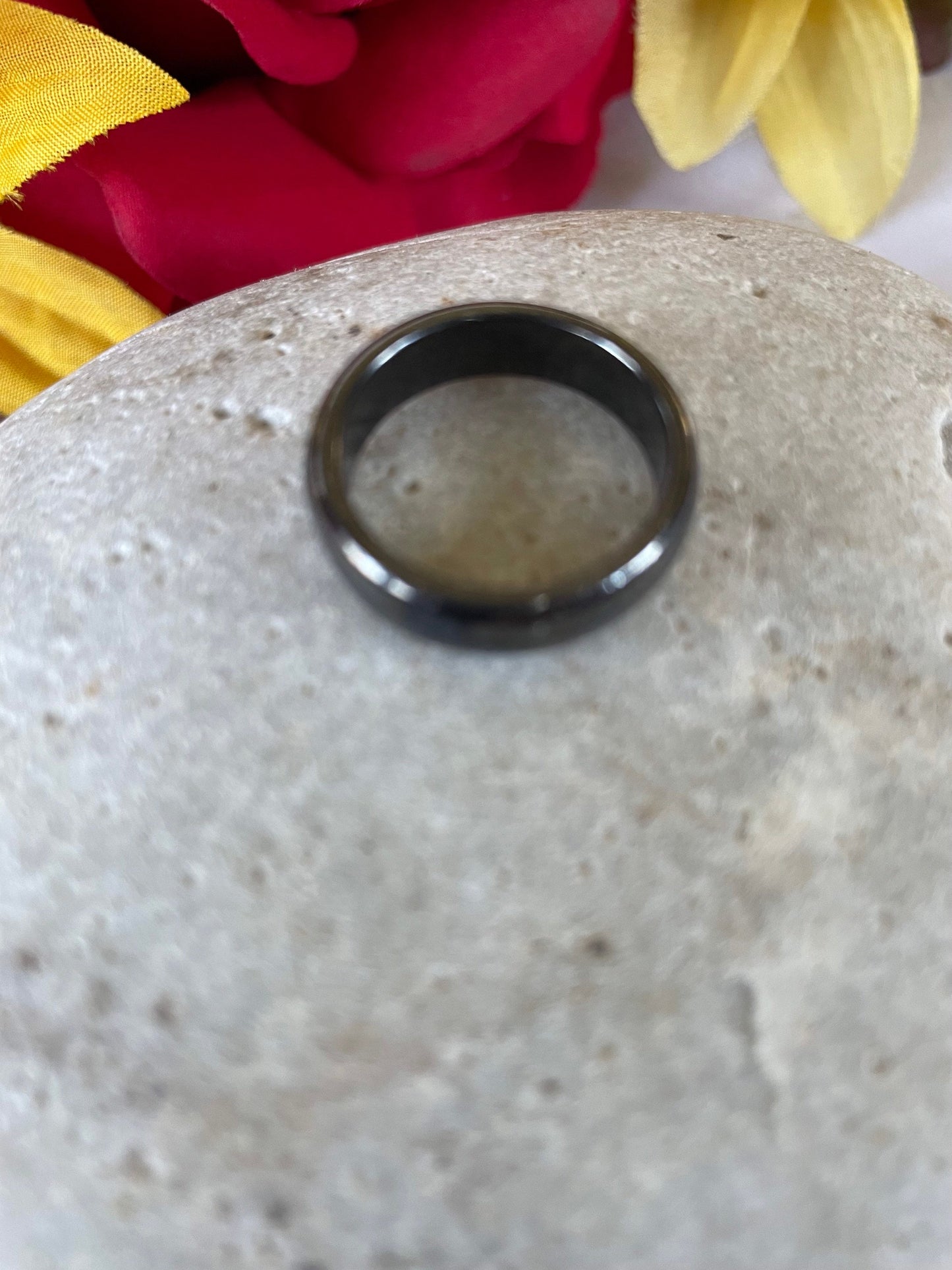 Hematite Non-Magnetic Ring, Healing Ring.