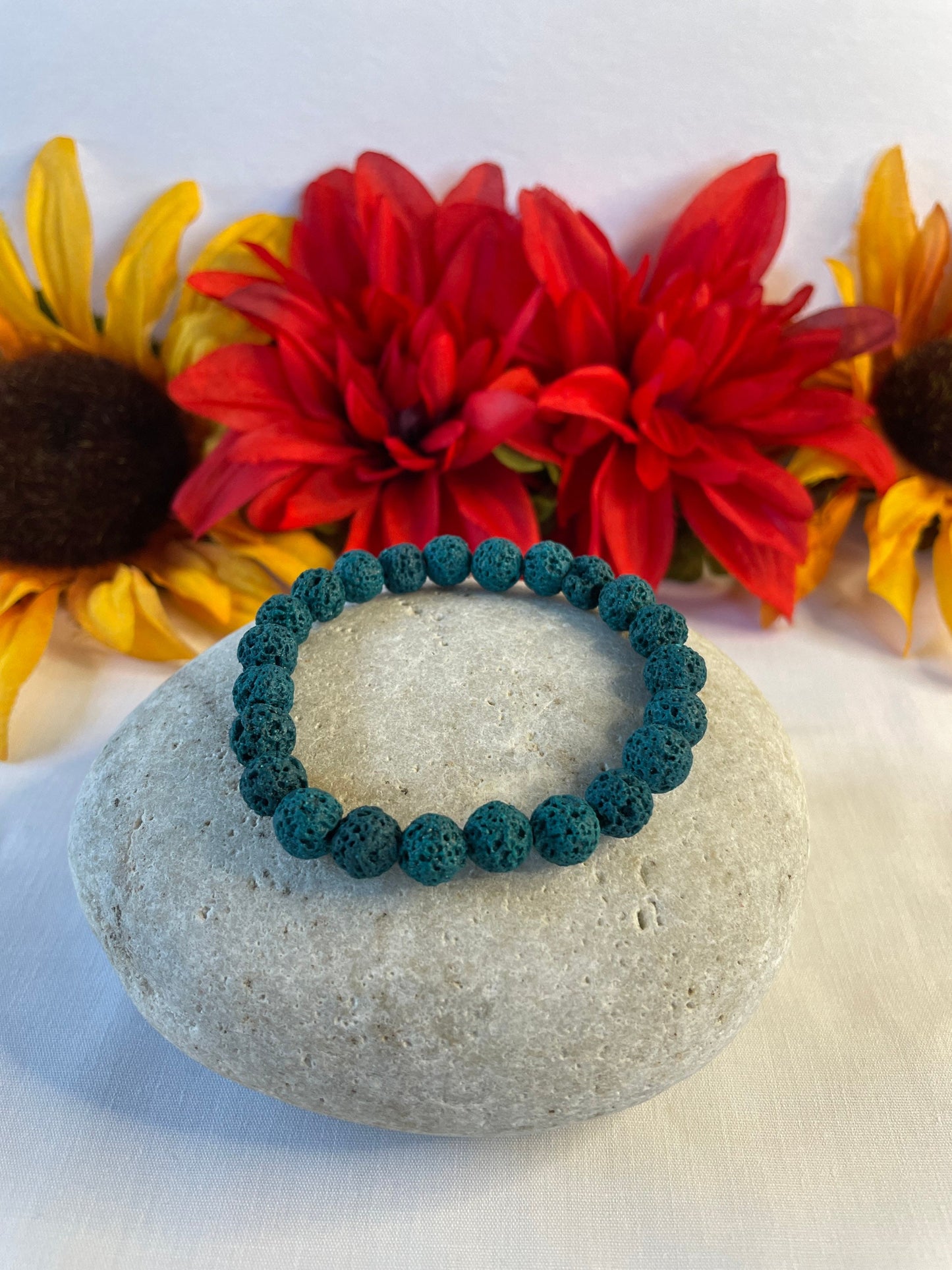 Lava, Jade Lava Stone, Healing Bracelet.