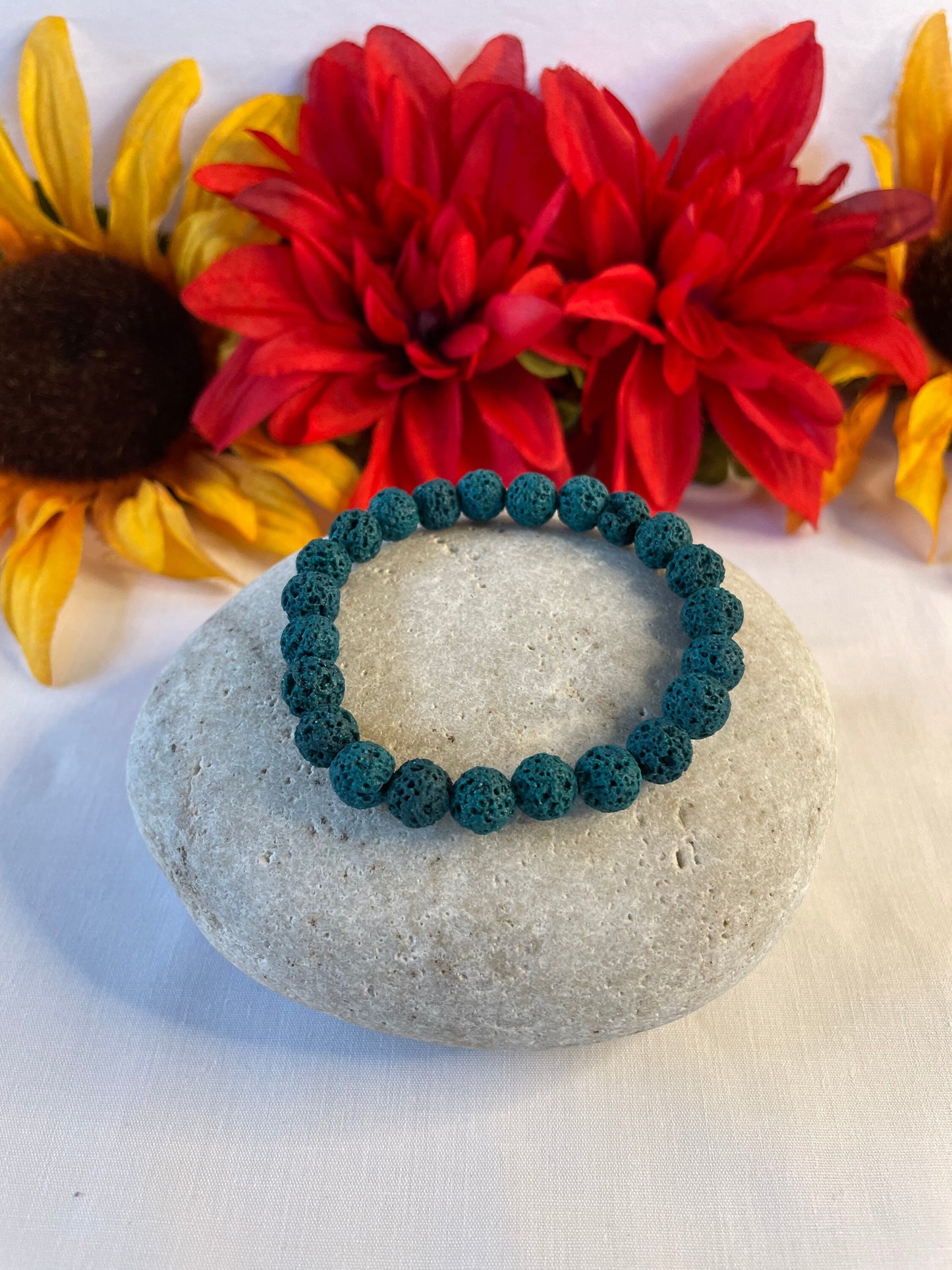 Lava, Jade Lava Stone, Healing Bracelet.