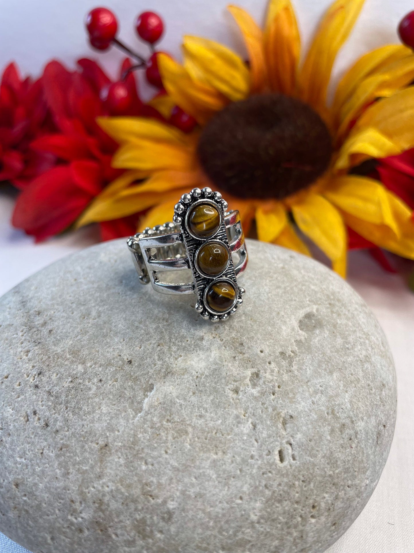 Tiger Eye, Classic Ring