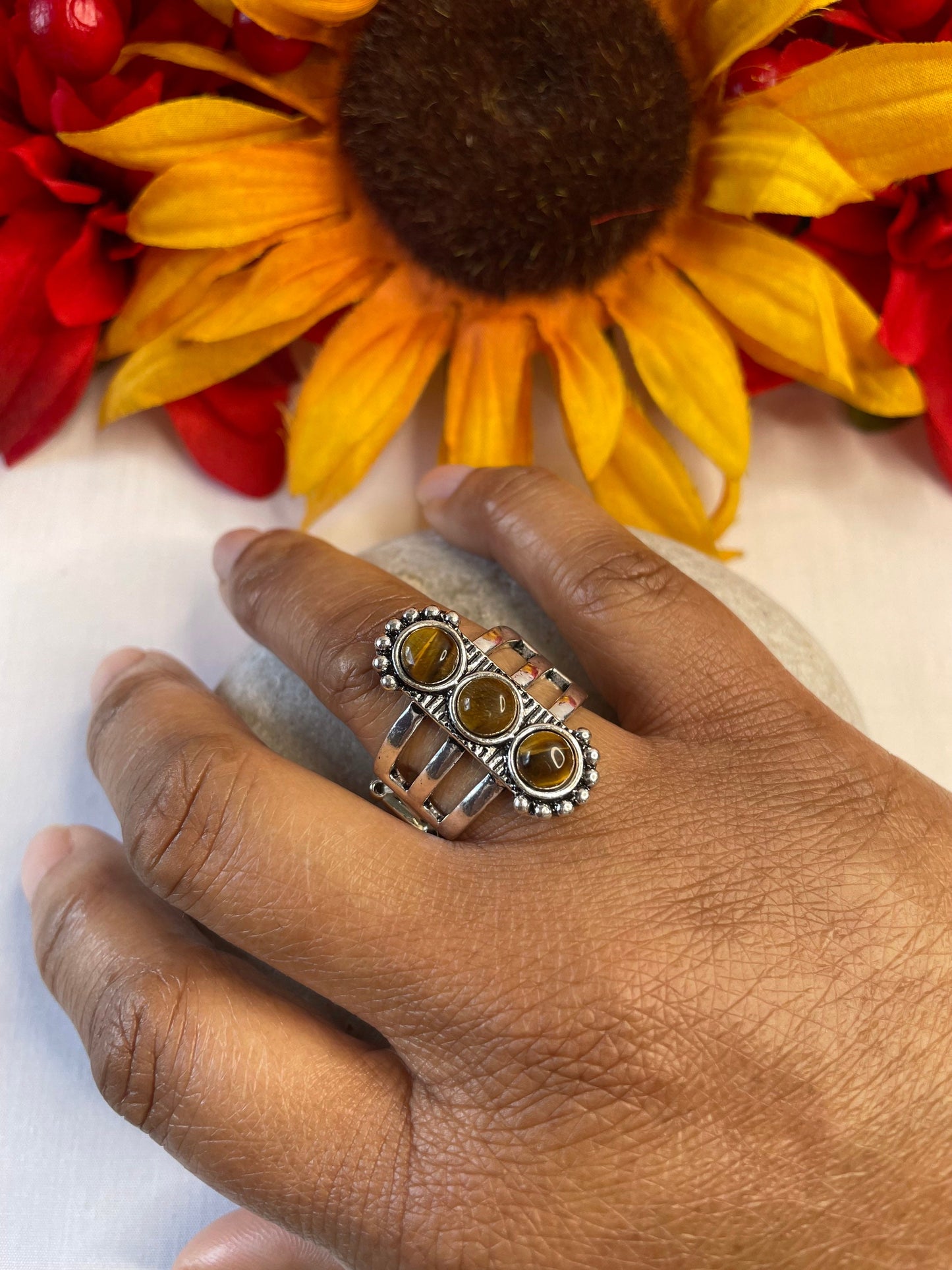 Tiger Eye, Classic Ring