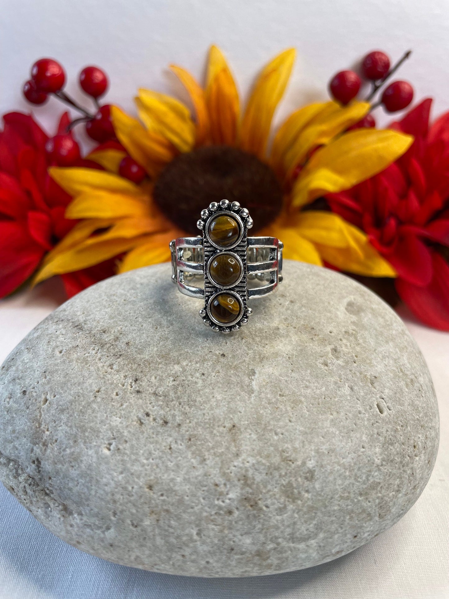 Tiger Eye, Classic Ring