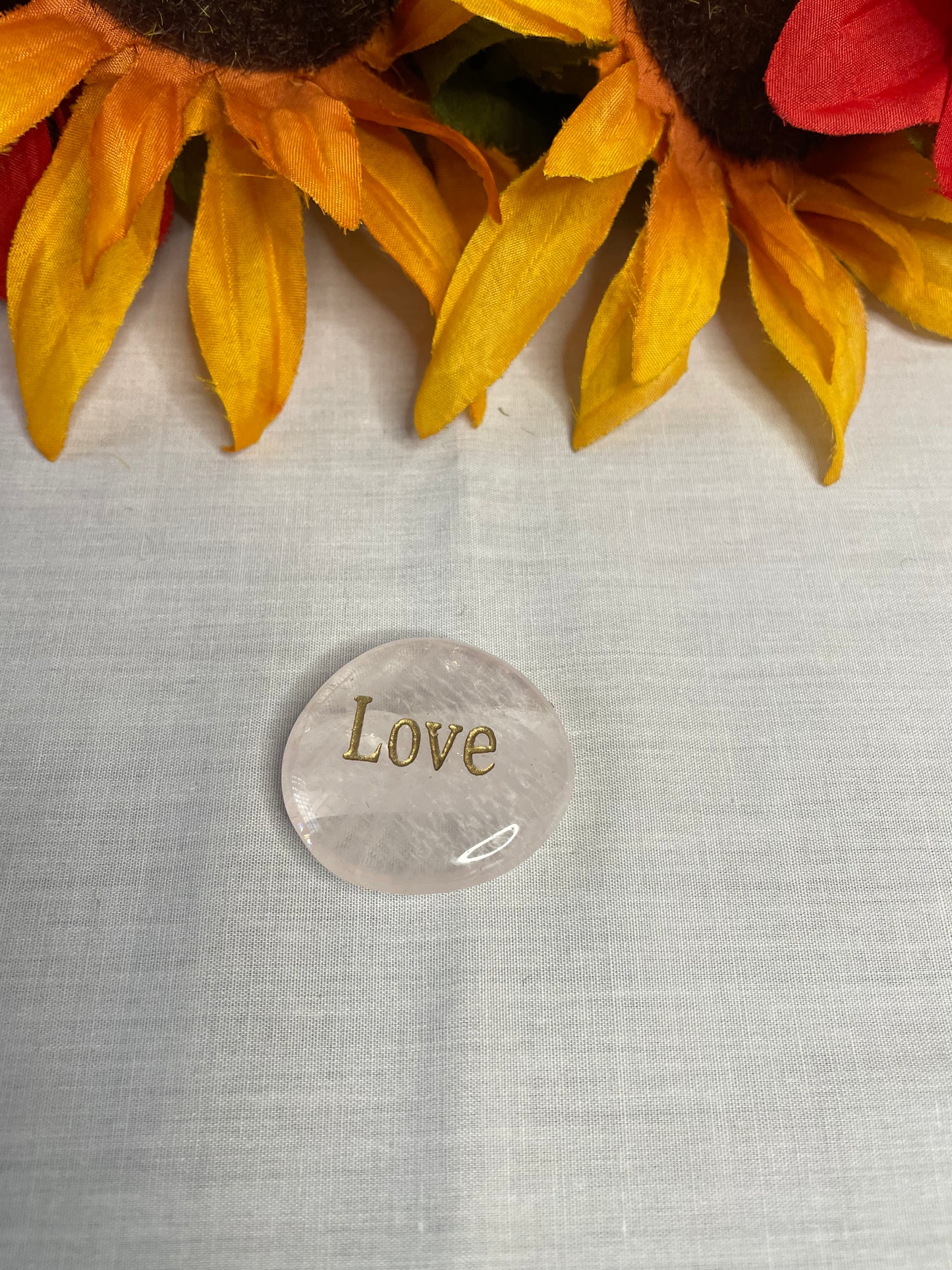 Smooth Palm Crystal, Healing Stones.