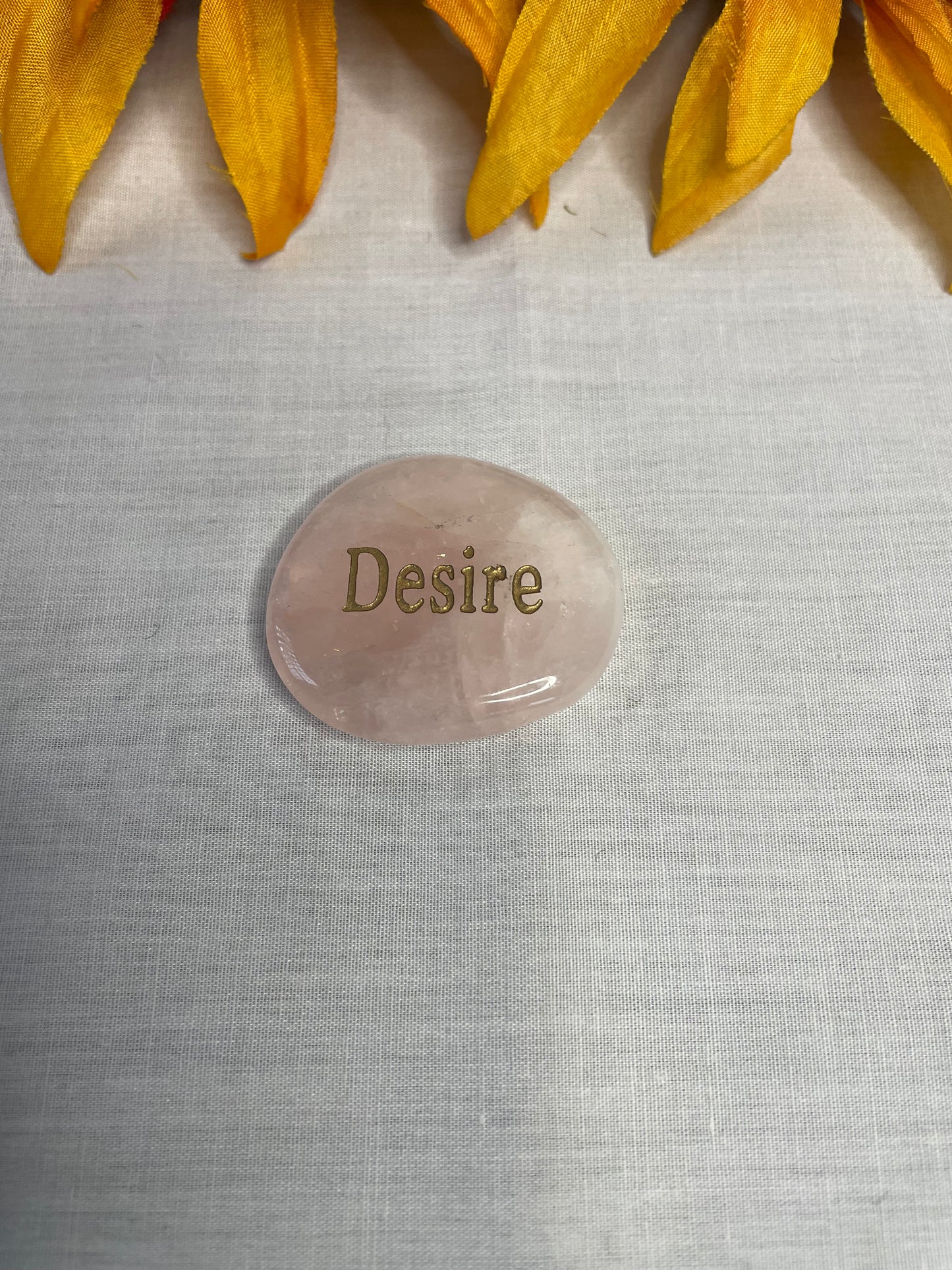 Smooth Palm Crystal, Healing Stones.